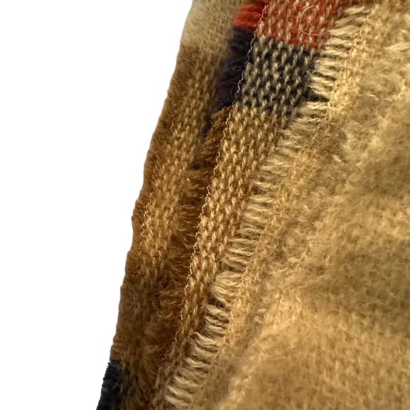 Oversized Plaid Blanket Scarf - Picture 3 of 4